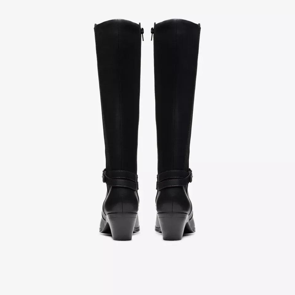 Clarks Women's Emily2 Dream Black Leather