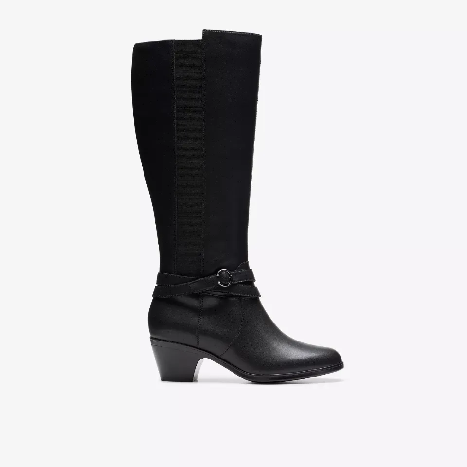 Clarks Women's Emily2 Dream Black Leather