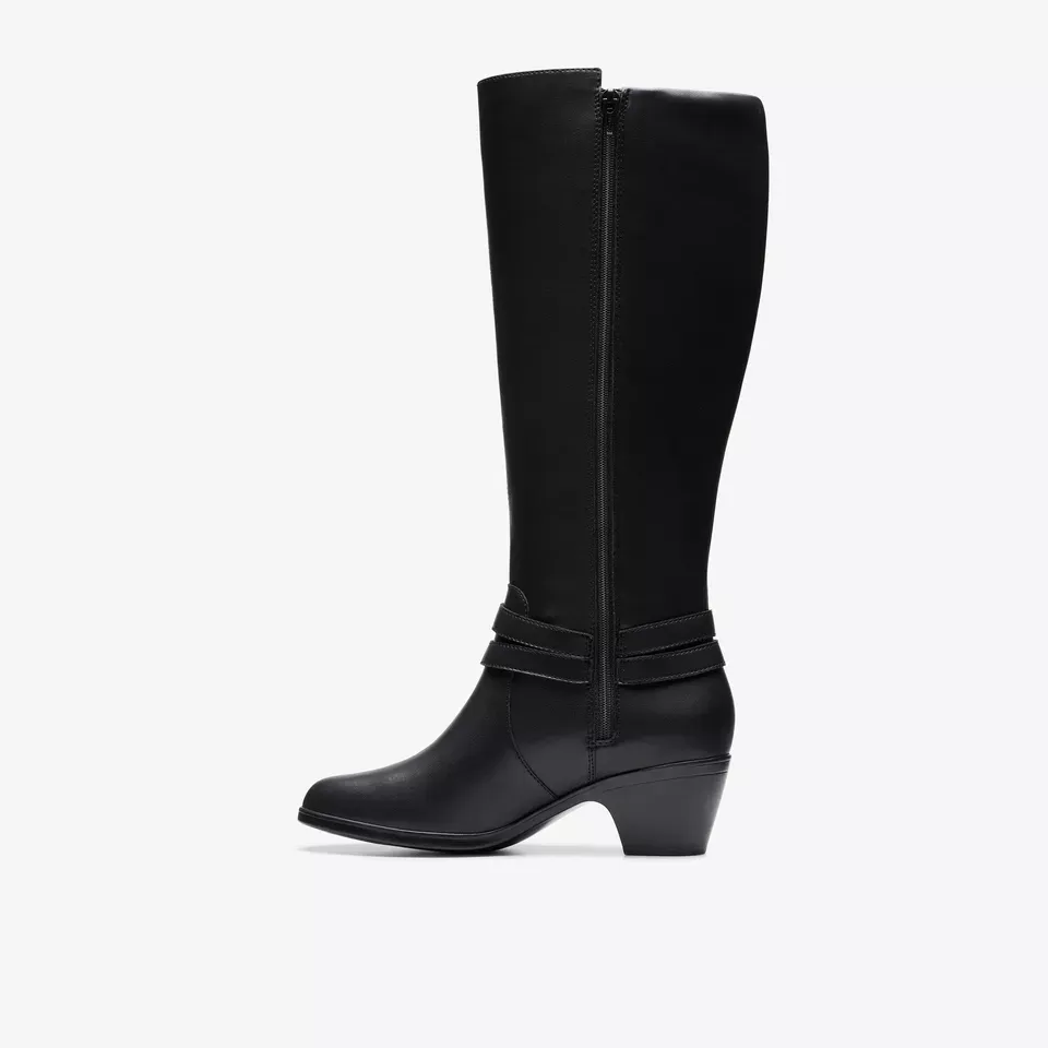 Clarks Women's Emily2 Dream Black Leather