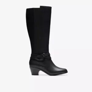 Clarks Women's Emily2 Dream Black Leather