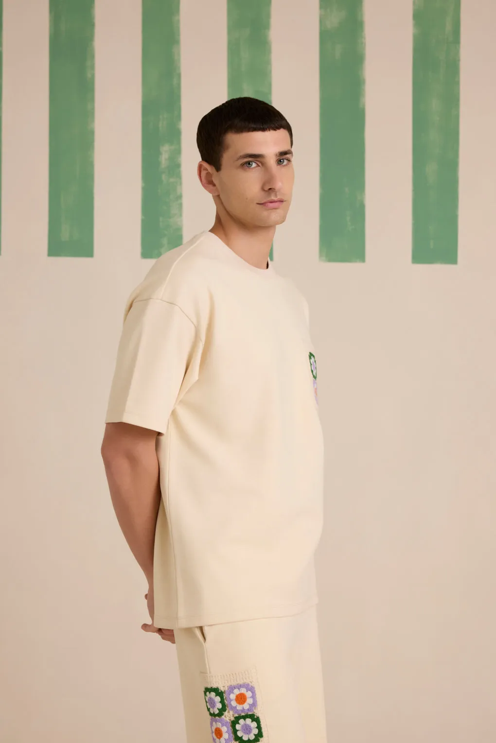 Coastal Crochet T-Shirt