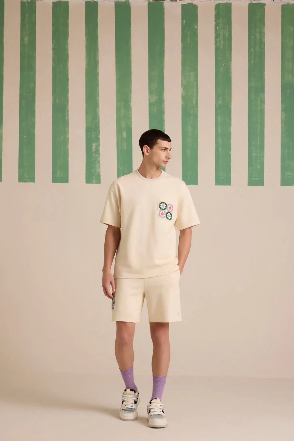 Coastal Crochet T-Shirt