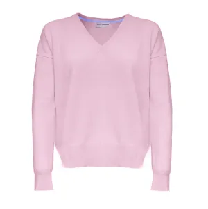 Cocoa Cashmere Essential V Neck Jumper