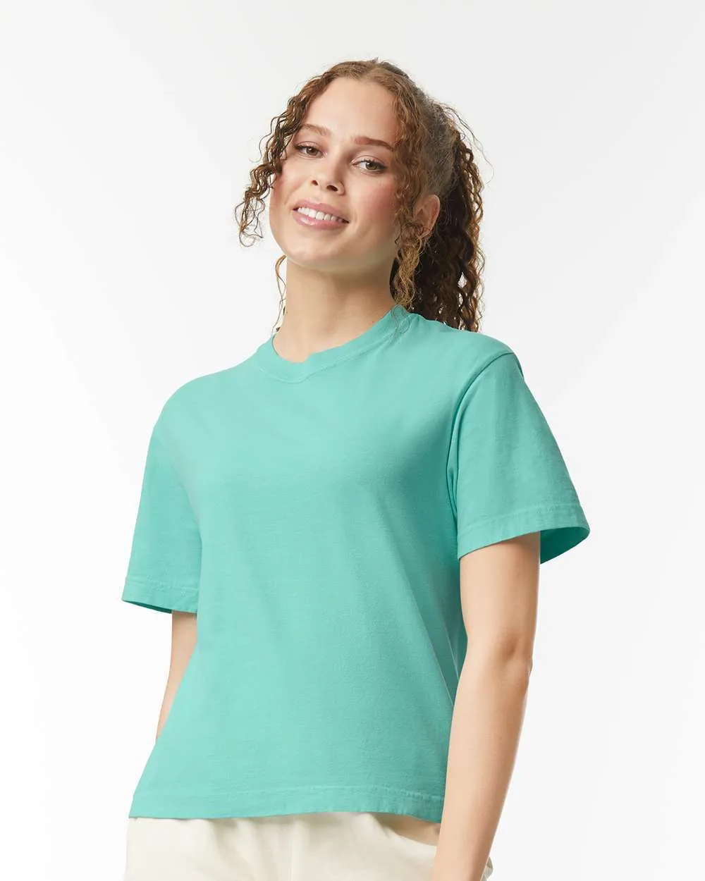 Comfort Colors Ladies' Heavyweight Cropped T-Shirt | 3023CL