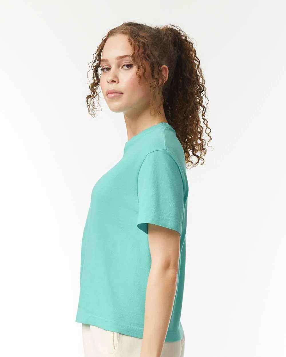 Comfort Colors Ladies' Heavyweight Cropped T-Shirt | 3023CL