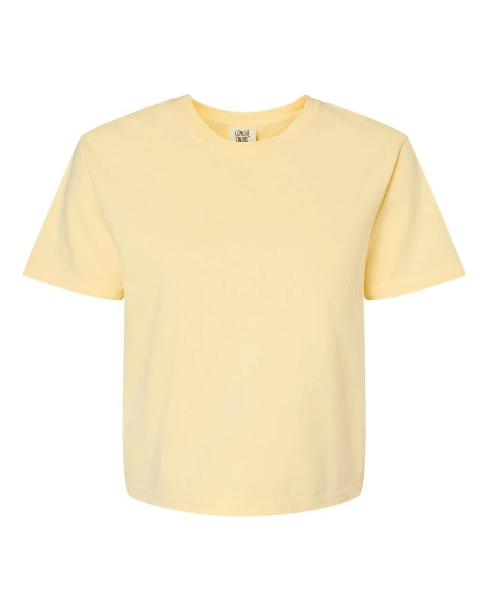Comfort Colors Ladies' Heavyweight Cropped T-Shirt | 3023CL
