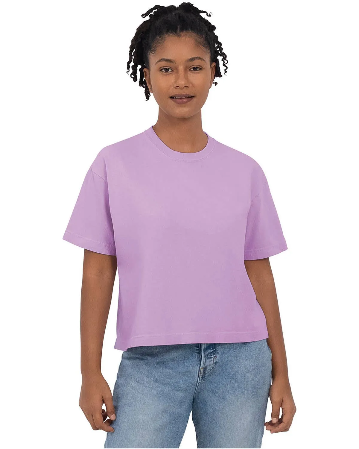 Comfort Colors Ladies' Heavyweight Cropped T-Shirt | 3023CL
