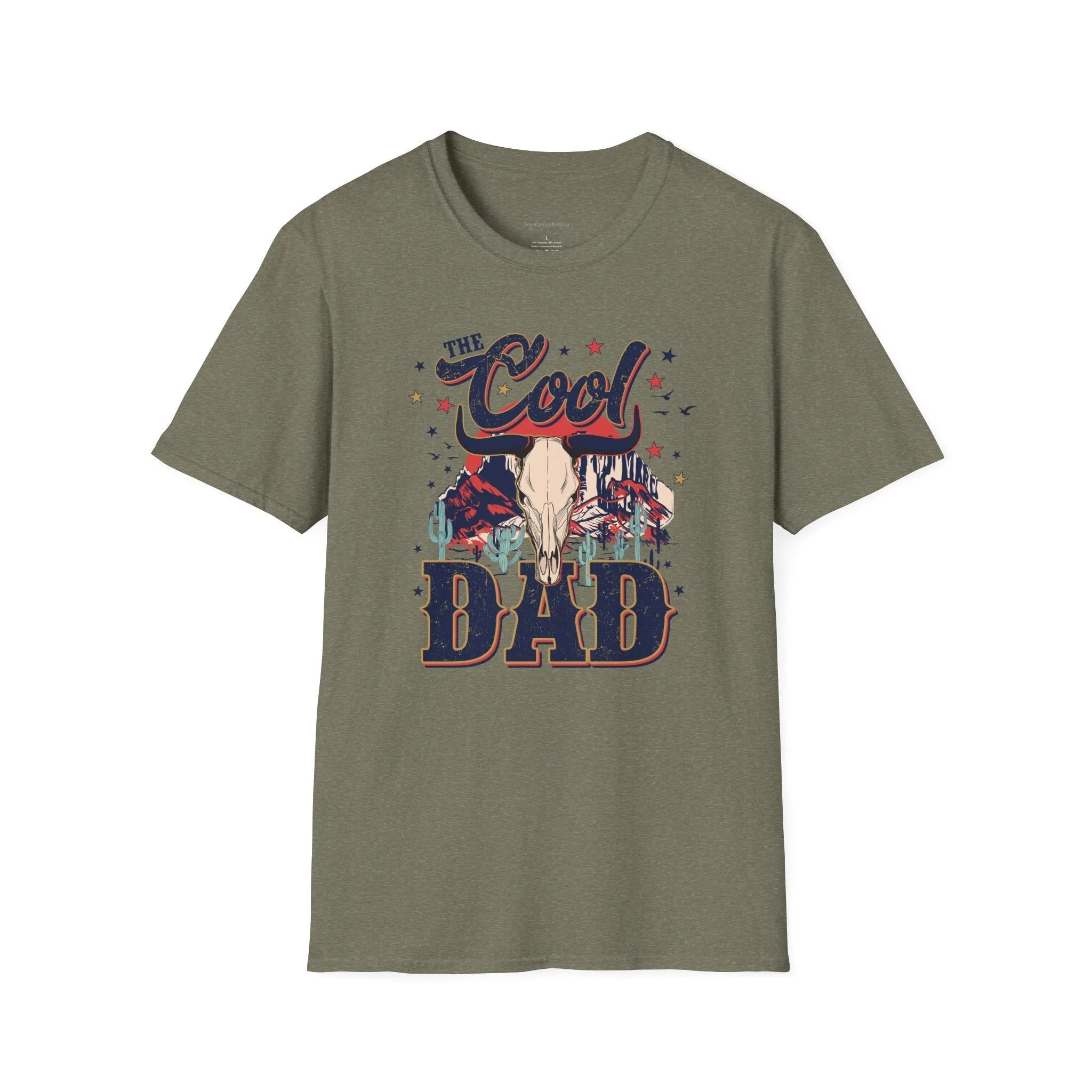 Cool Dad Softstyle T-Shirt, Cool Dad Tee, Fathers Day Tee