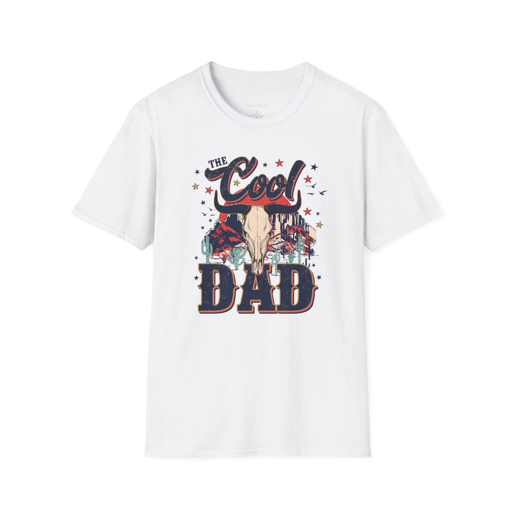 Cool Dad Softstyle T-Shirt, Cool Dad Tee, Fathers Day Tee
