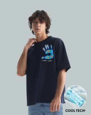 Cool Tech™  Oversized T-shirt Print