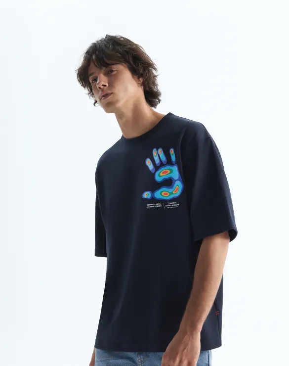 Cool Tech™  Oversized T-shirt Print