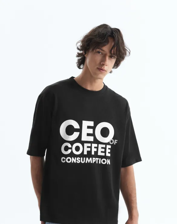 Cool Tech™  Oversized T-shirt Print