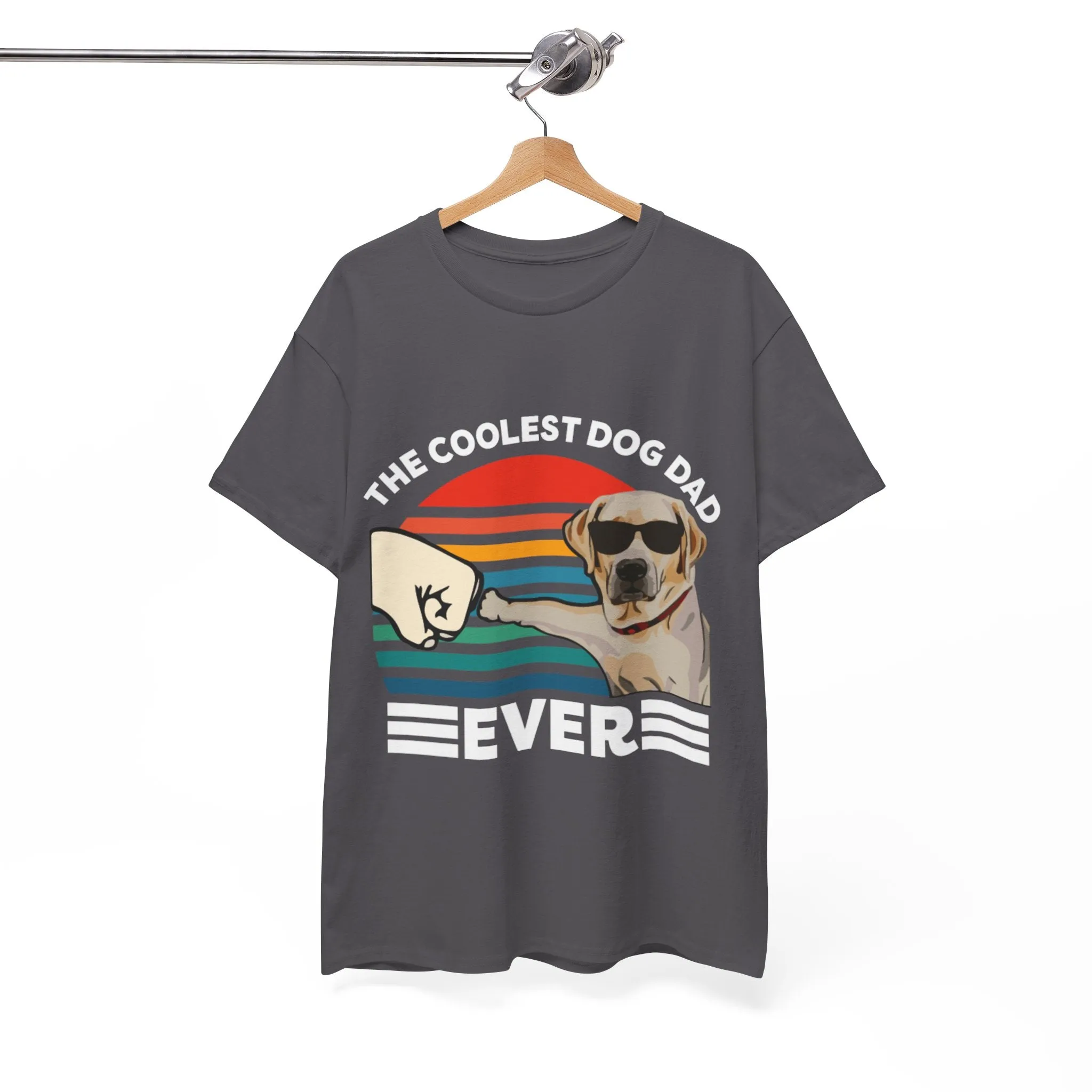 coolest dog dad Cotton Tee