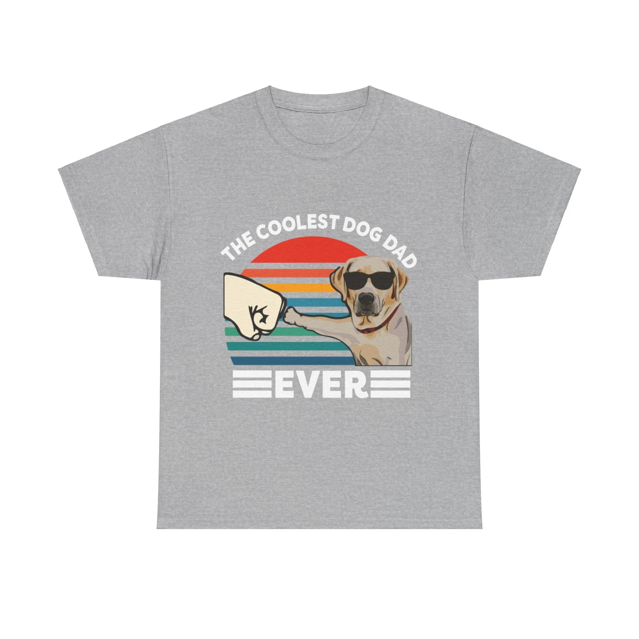 coolest dog dad Cotton Tee