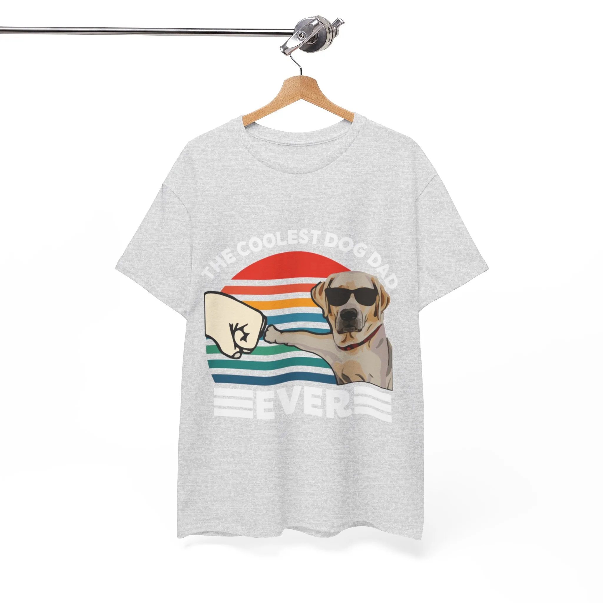 coolest dog dad Cotton Tee