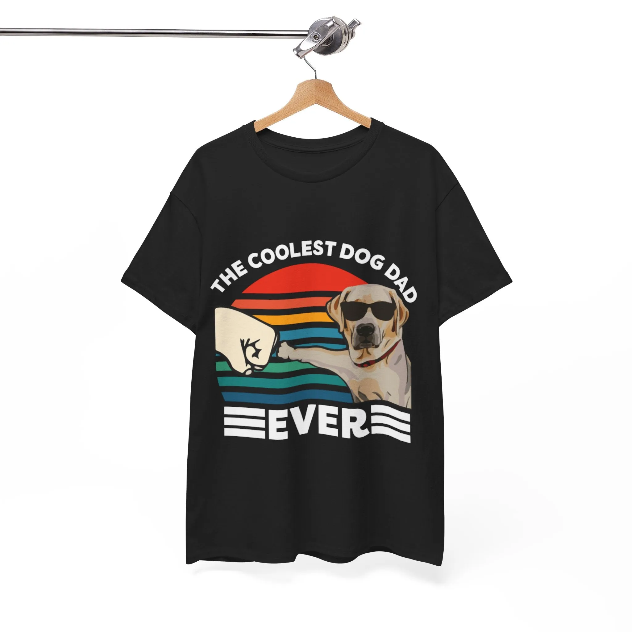 coolest dog dad Cotton Tee