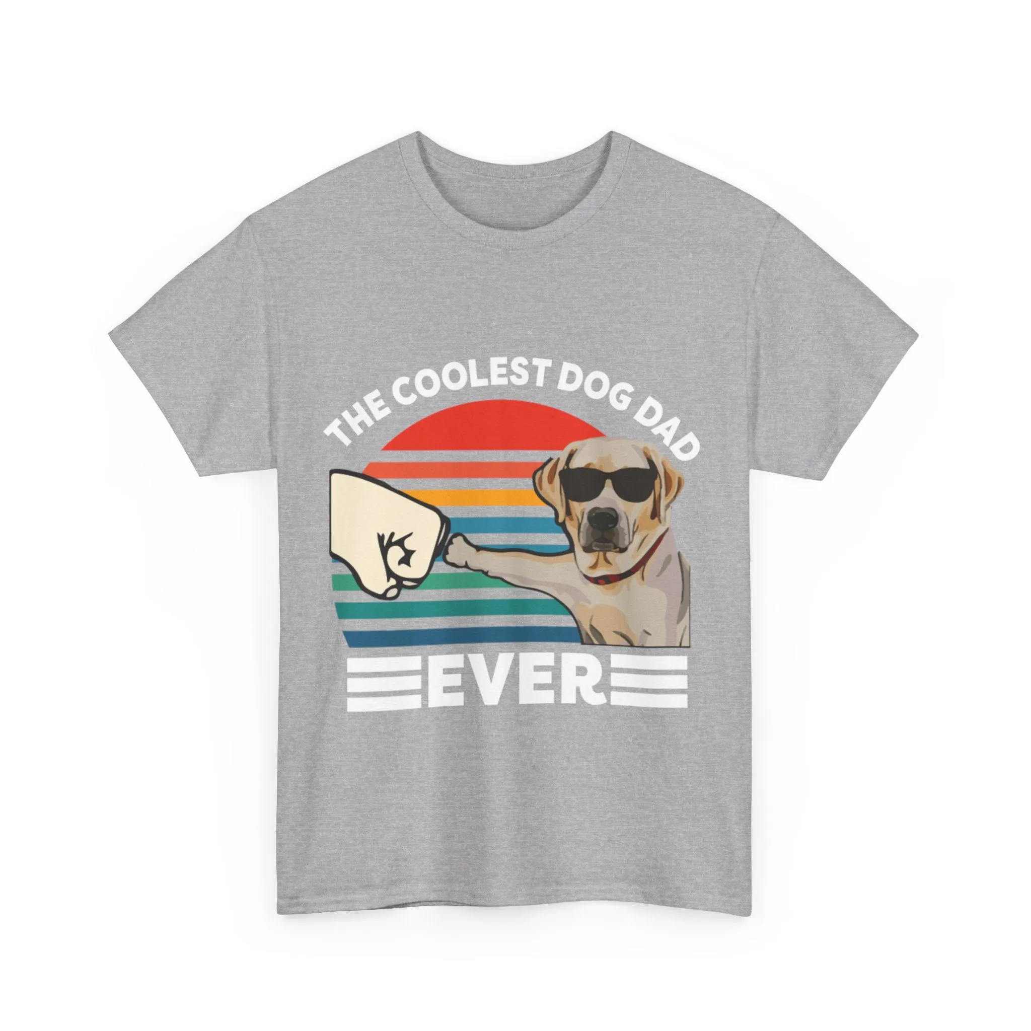coolest dog dad Cotton Tee