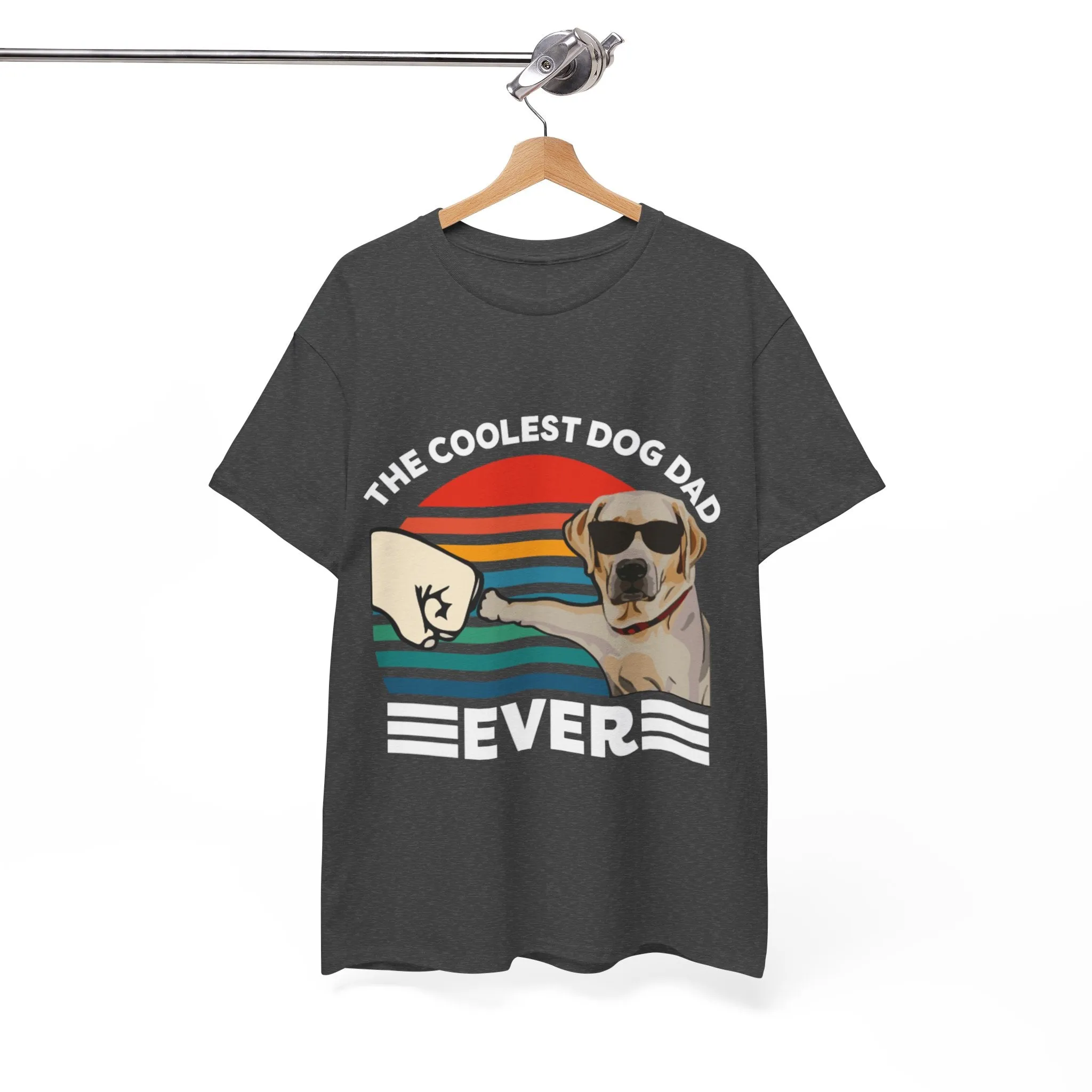 coolest dog dad Cotton Tee