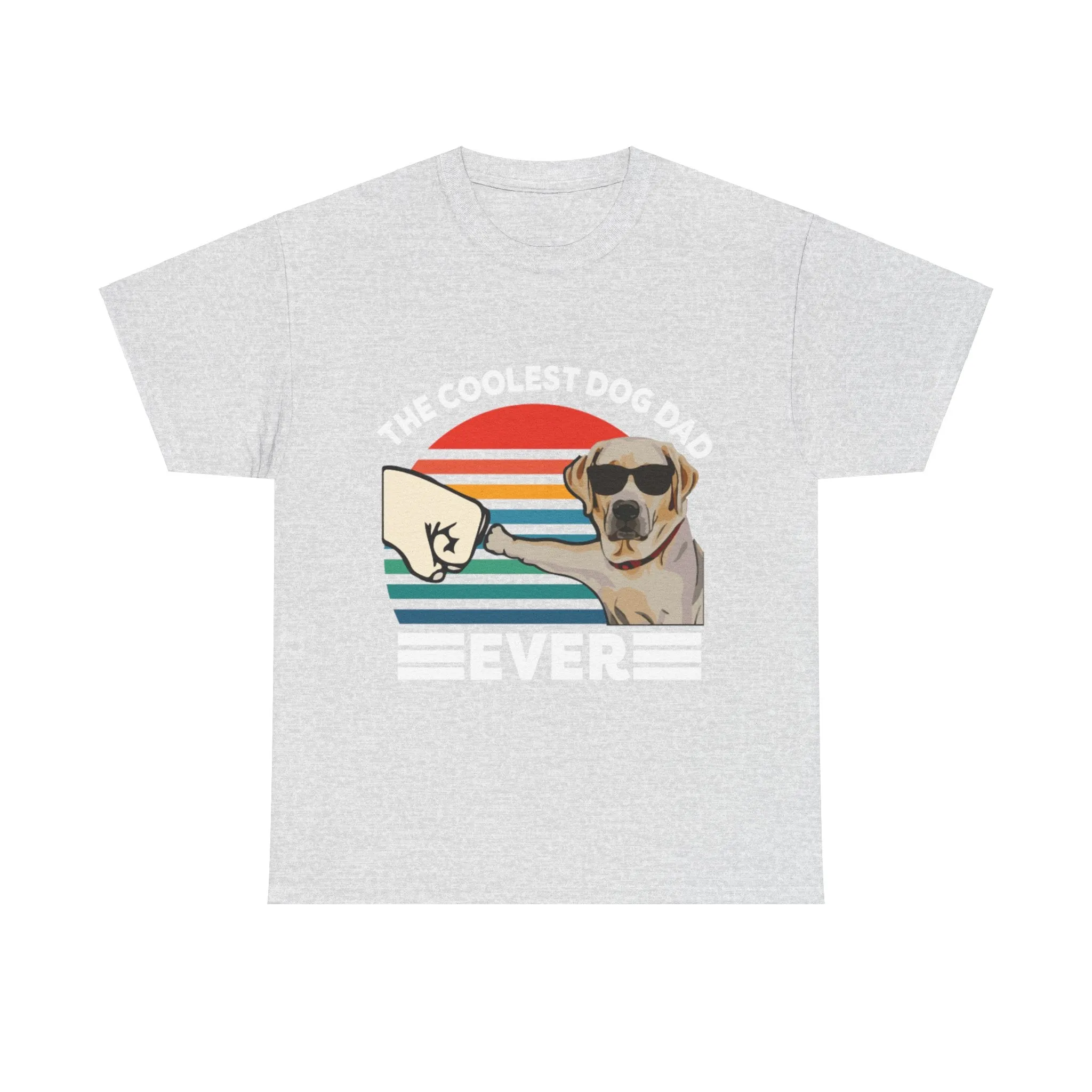 coolest dog dad Cotton Tee