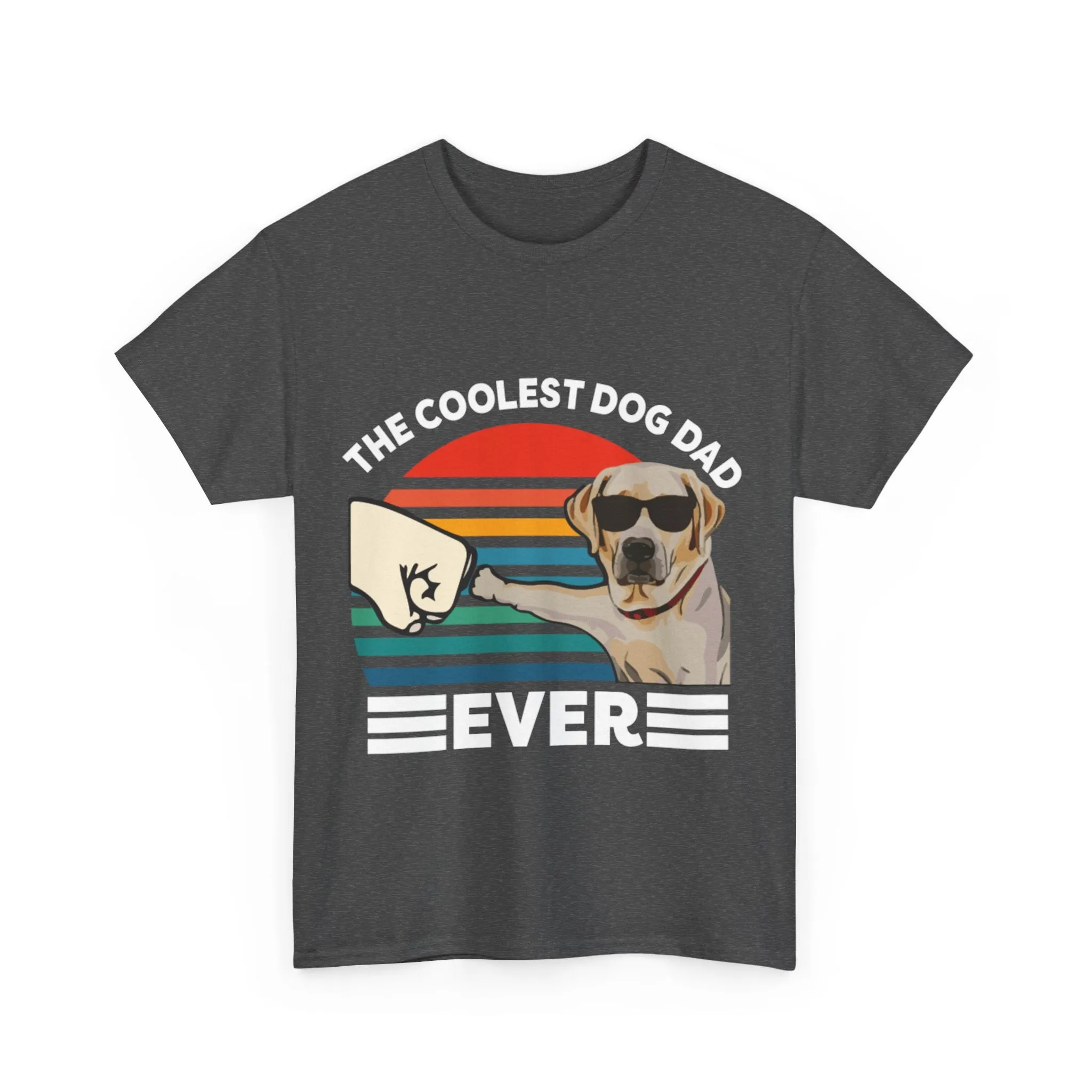 coolest dog dad Cotton Tee
