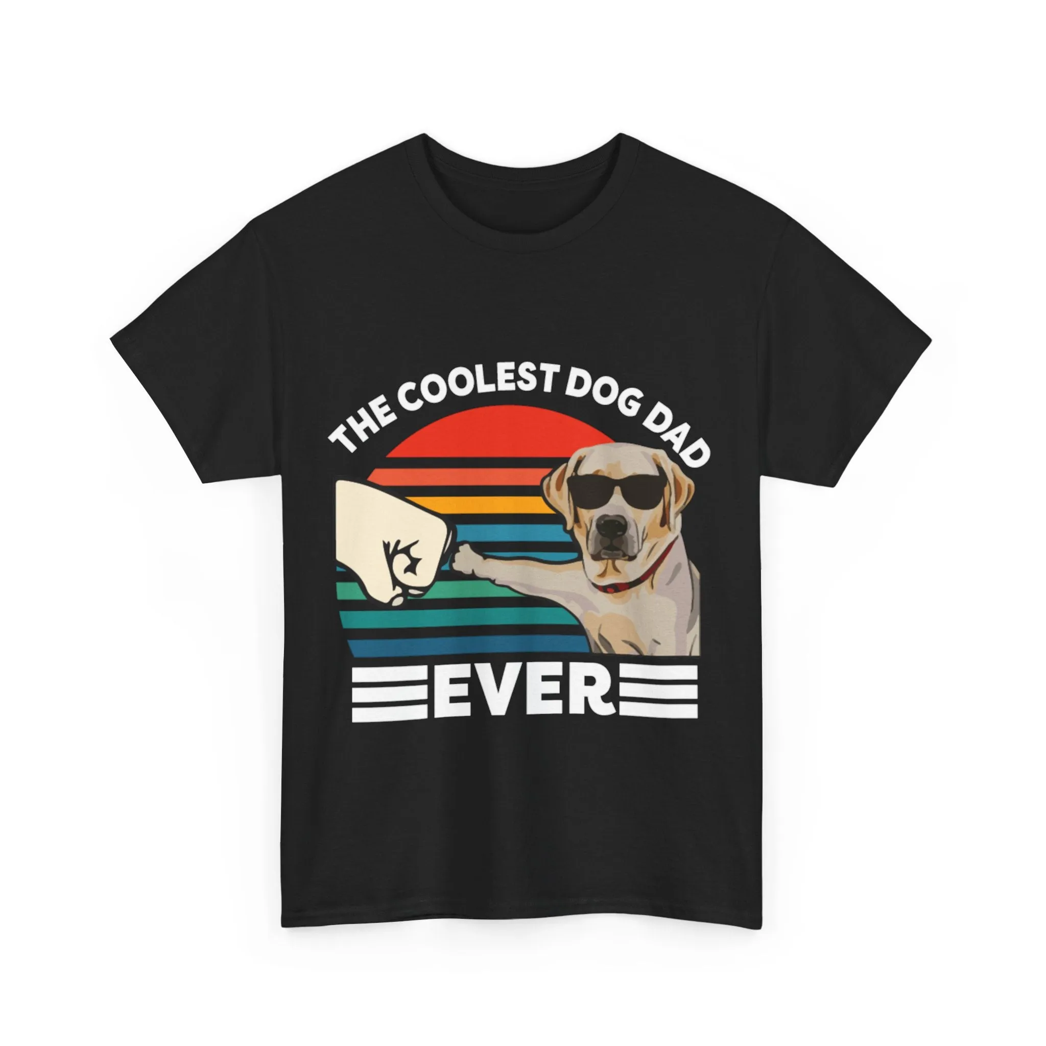 coolest dog dad Cotton Tee