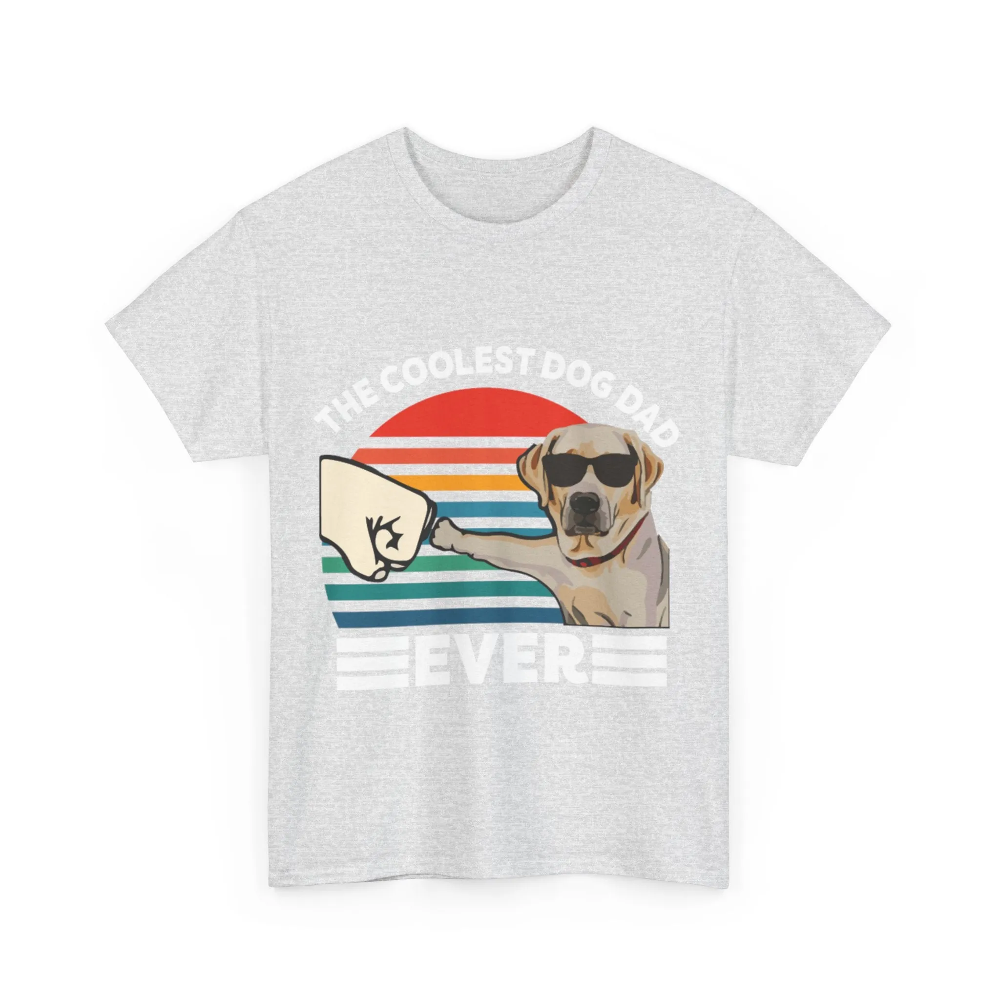 coolest dog dad Cotton Tee