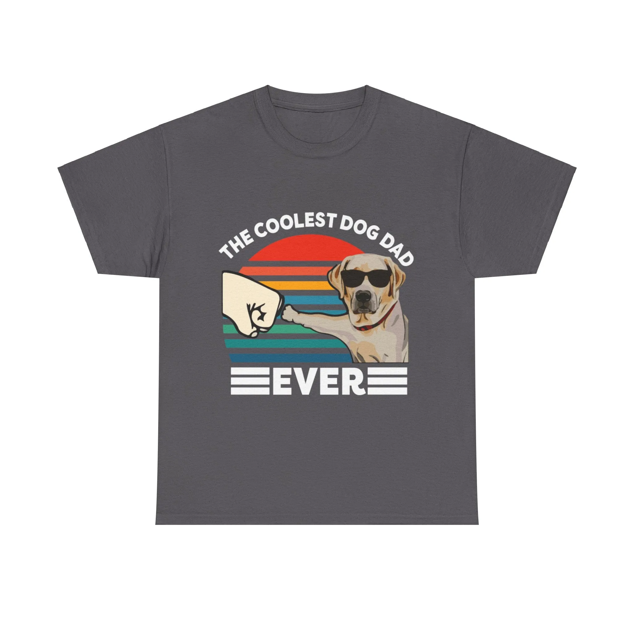 coolest dog dad Cotton Tee
