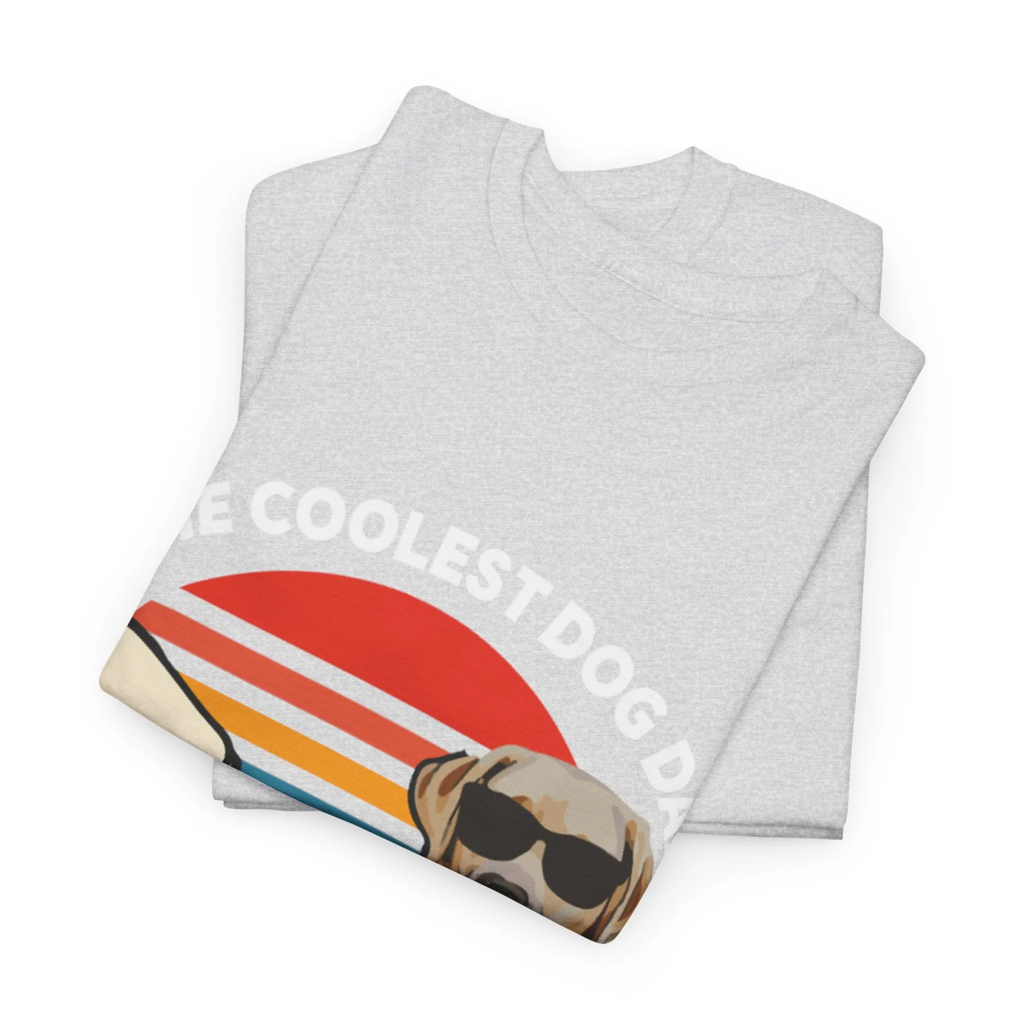 coolest dog dad Cotton Tee