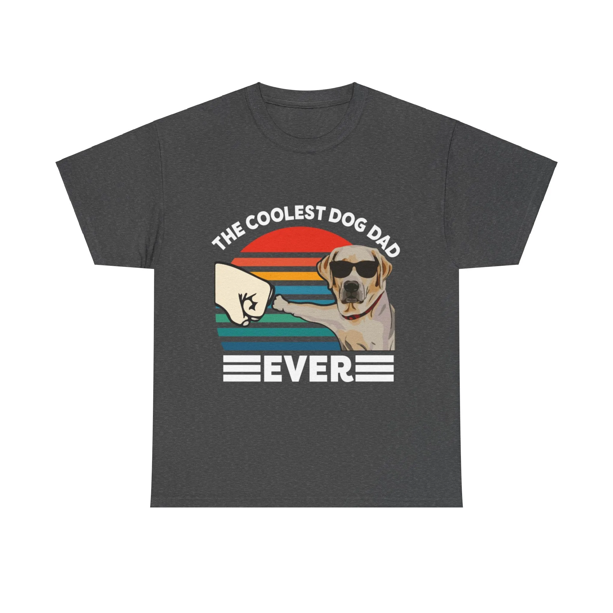 coolest dog dad Cotton Tee