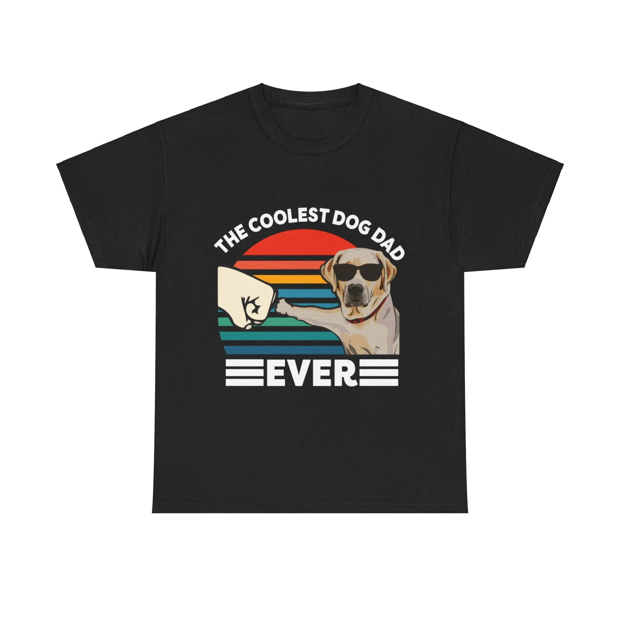 coolest dog dad Cotton Tee
