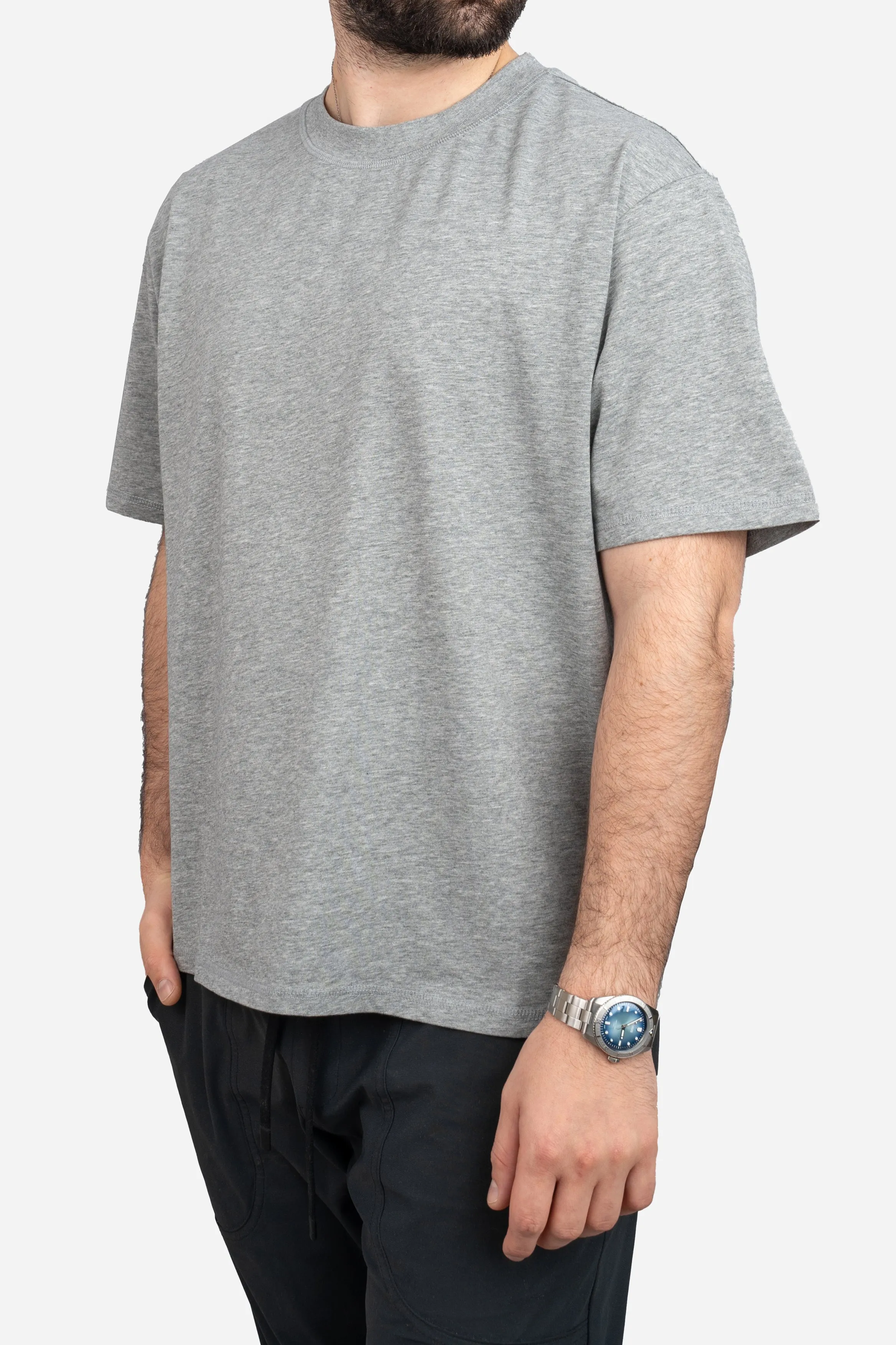 Core T-Shirt Loose Fit Heather Gray