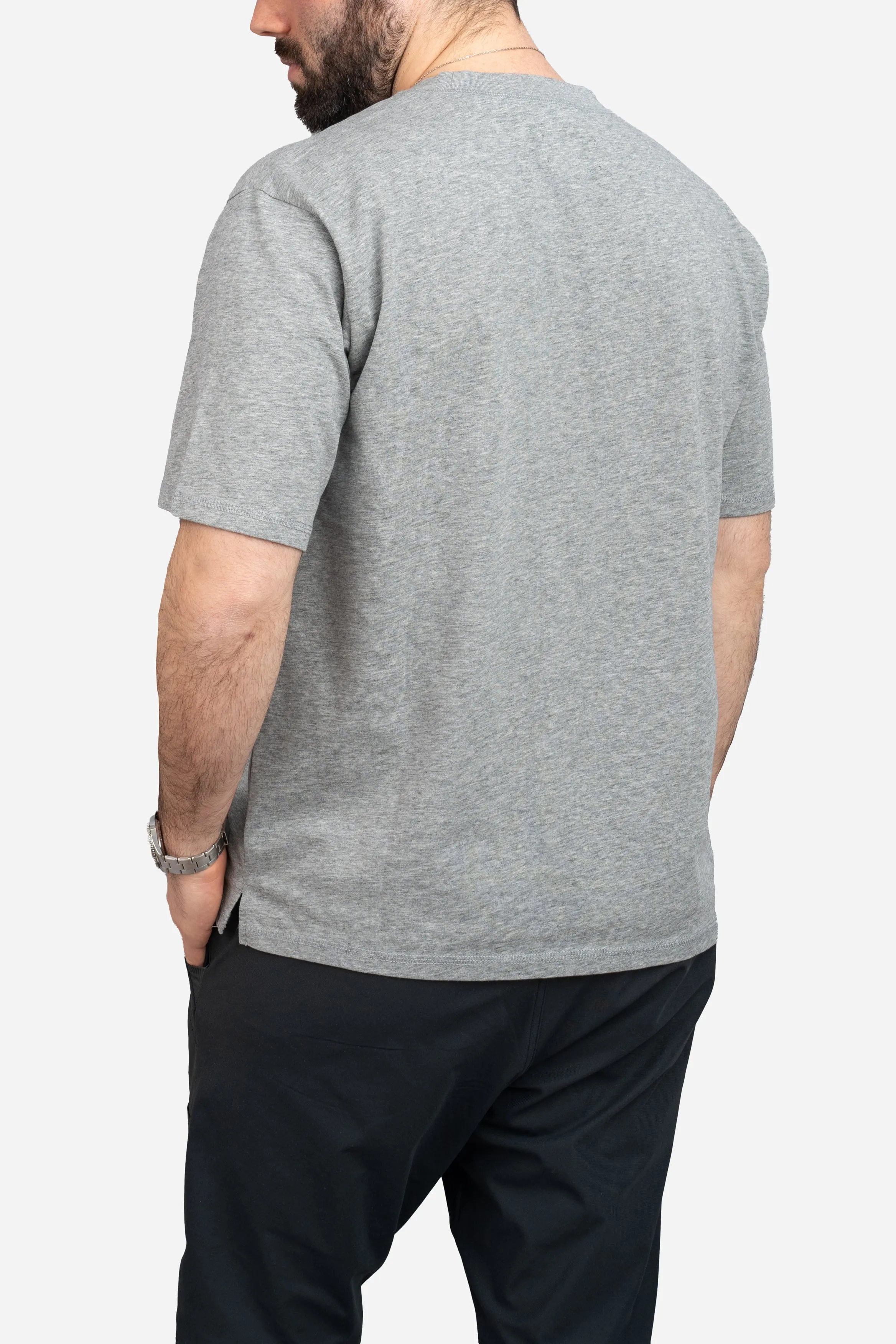 Core T-Shirt Loose Fit Heather Gray