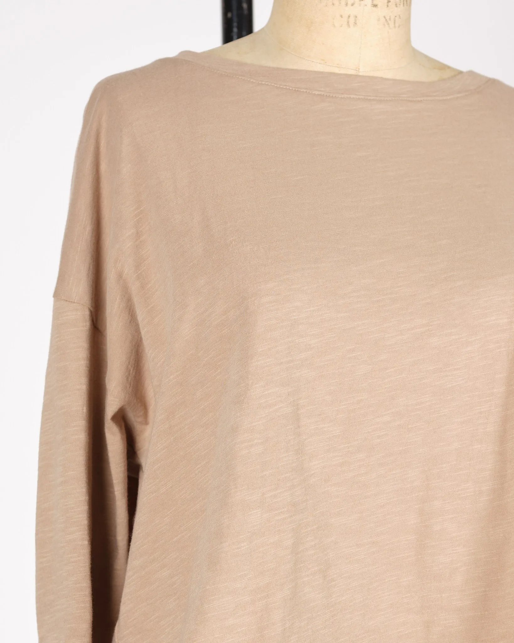 Cotton Boxy Crop / Long-sleeve SALE