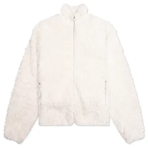 Cotton Fleece Jacket - Eggshell