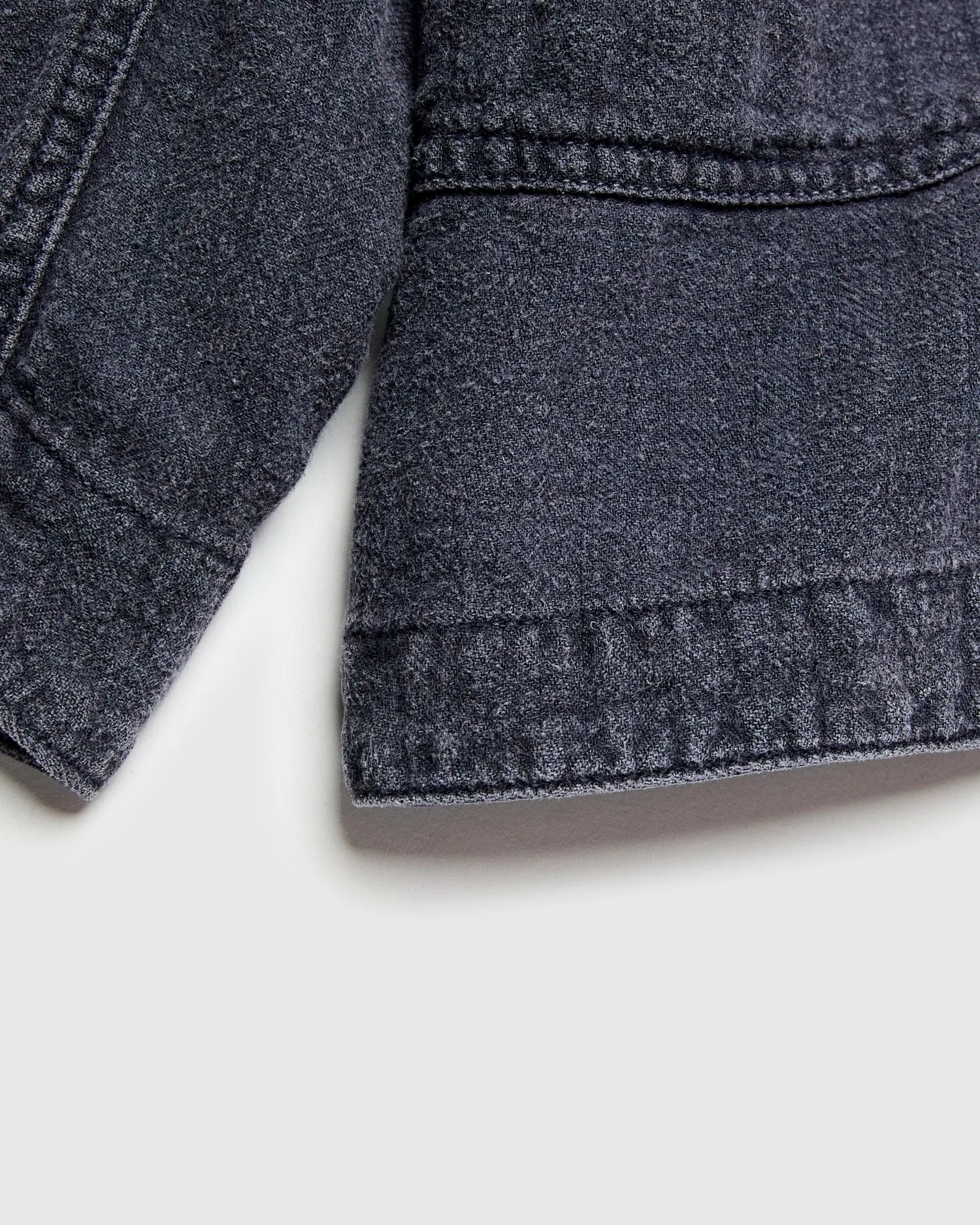 Cotton Linen Tusser Coverall in Navy