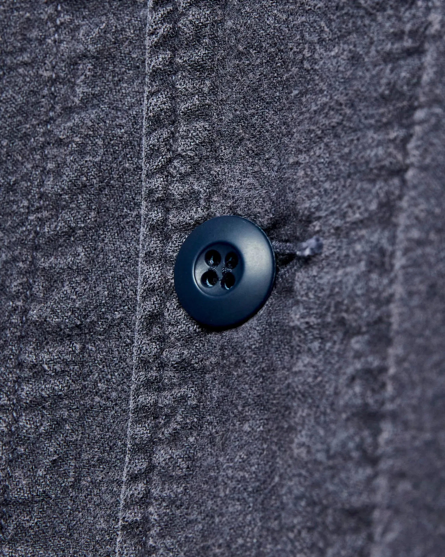 Cotton Linen Tusser Coverall in Navy