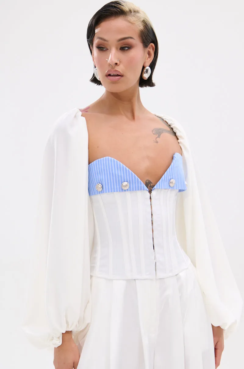 COVER UP CHIFFON SHRUG