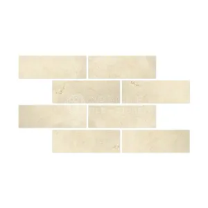 Crema Marfil Spanish Marble 4 X 12 Field Tile, Polished