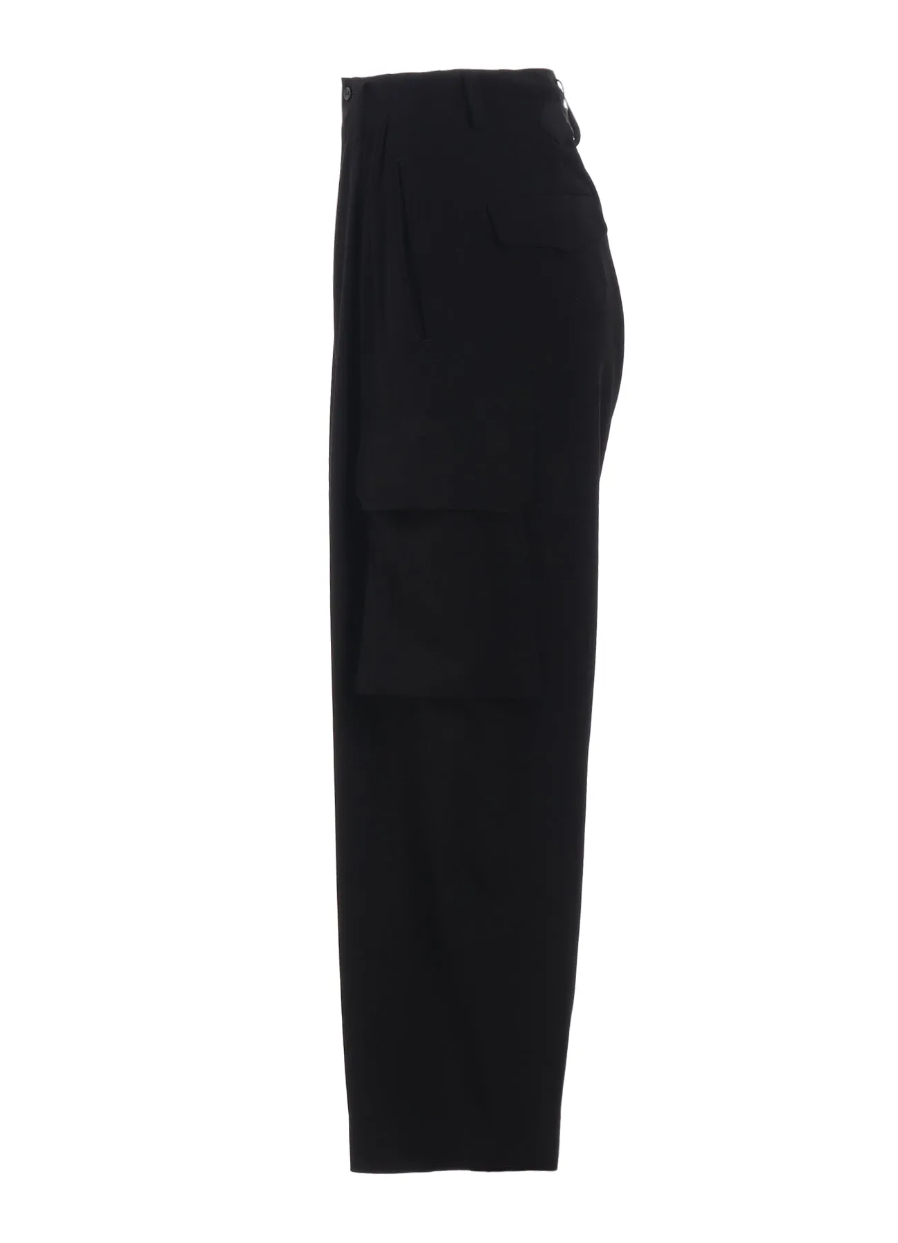 CREPE de CHINE CARGO PANTS