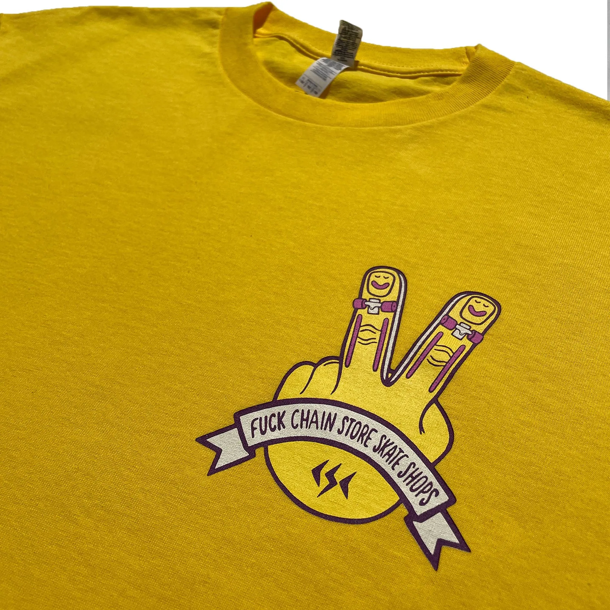 CSC 'Fuck' T-Shirt (Yellow)