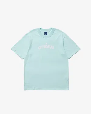 Curved Logo Boxy - Lightweight Supersoft T-Shirt - Mint