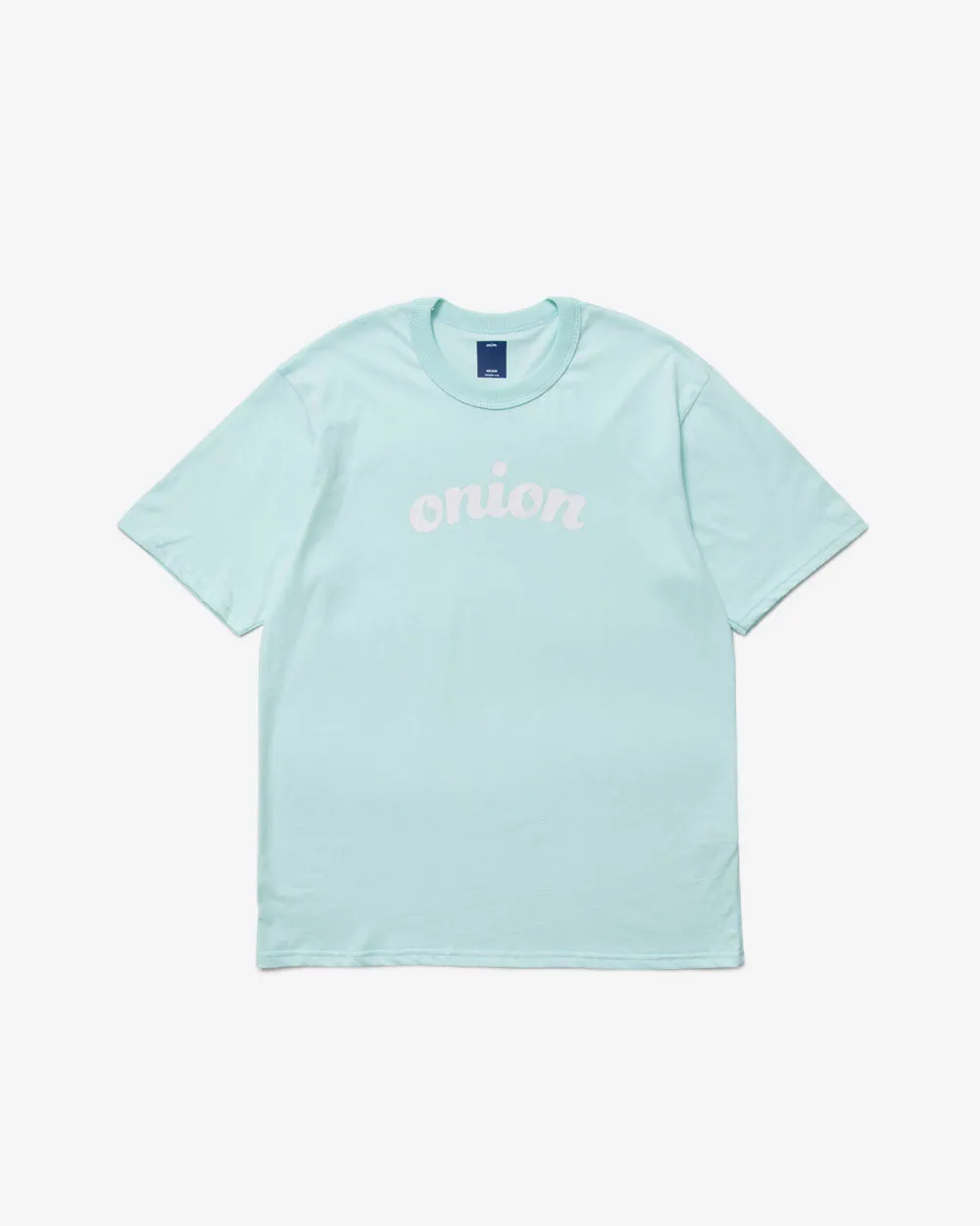 Curved Logo Boxy - Lightweight Supersoft T-Shirt - Mint