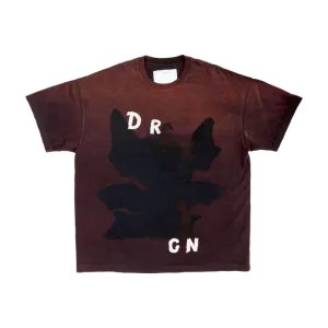 D-R-G-N Enter D-R-G-N Tee Bleached Brown