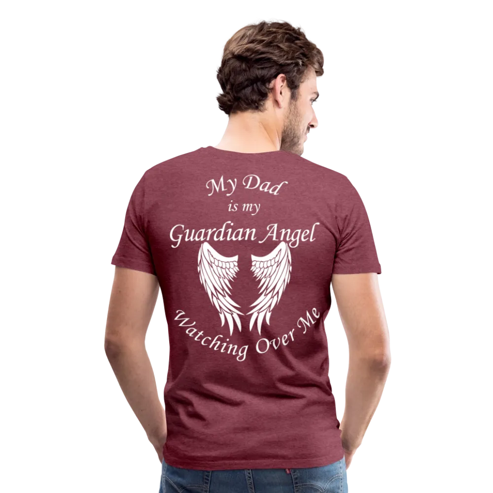 Dad Guardian Angel Men's Premium T-Shirt (CK3549)