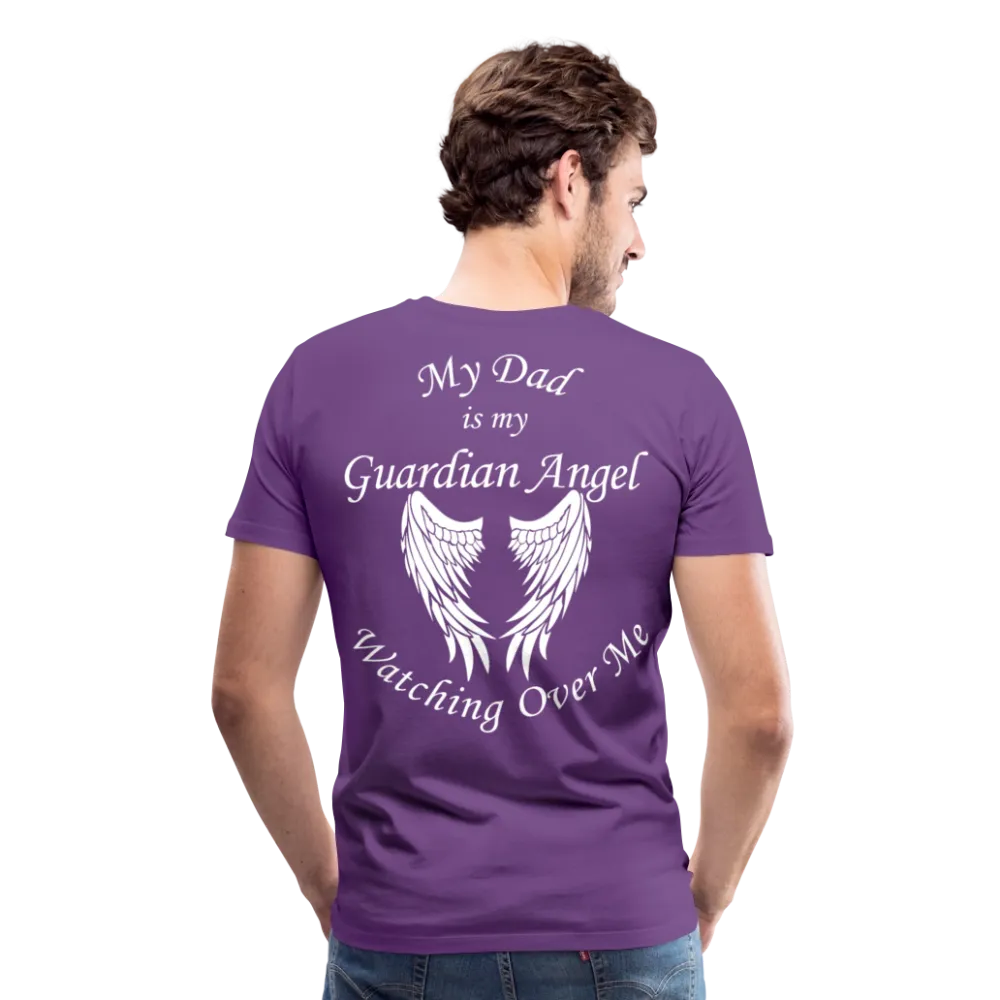 Dad Guardian Angel Men's Premium T-Shirt (CK3549)