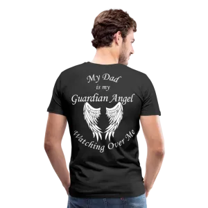 Dad Guardian Angel Men's Premium T-Shirt (CK3549)