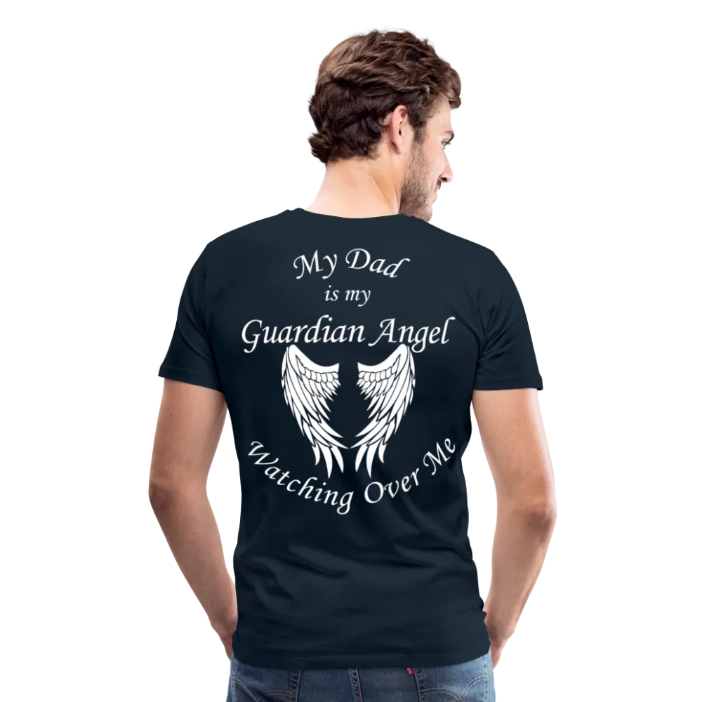 Dad Guardian Angel Men's Premium T-Shirt (CK3549)