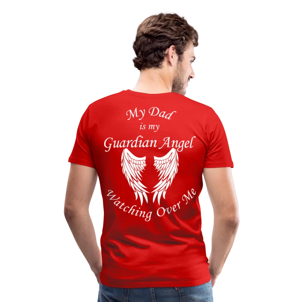 Dad Guardian Angel Men's Premium T-Shirt (CK3549)