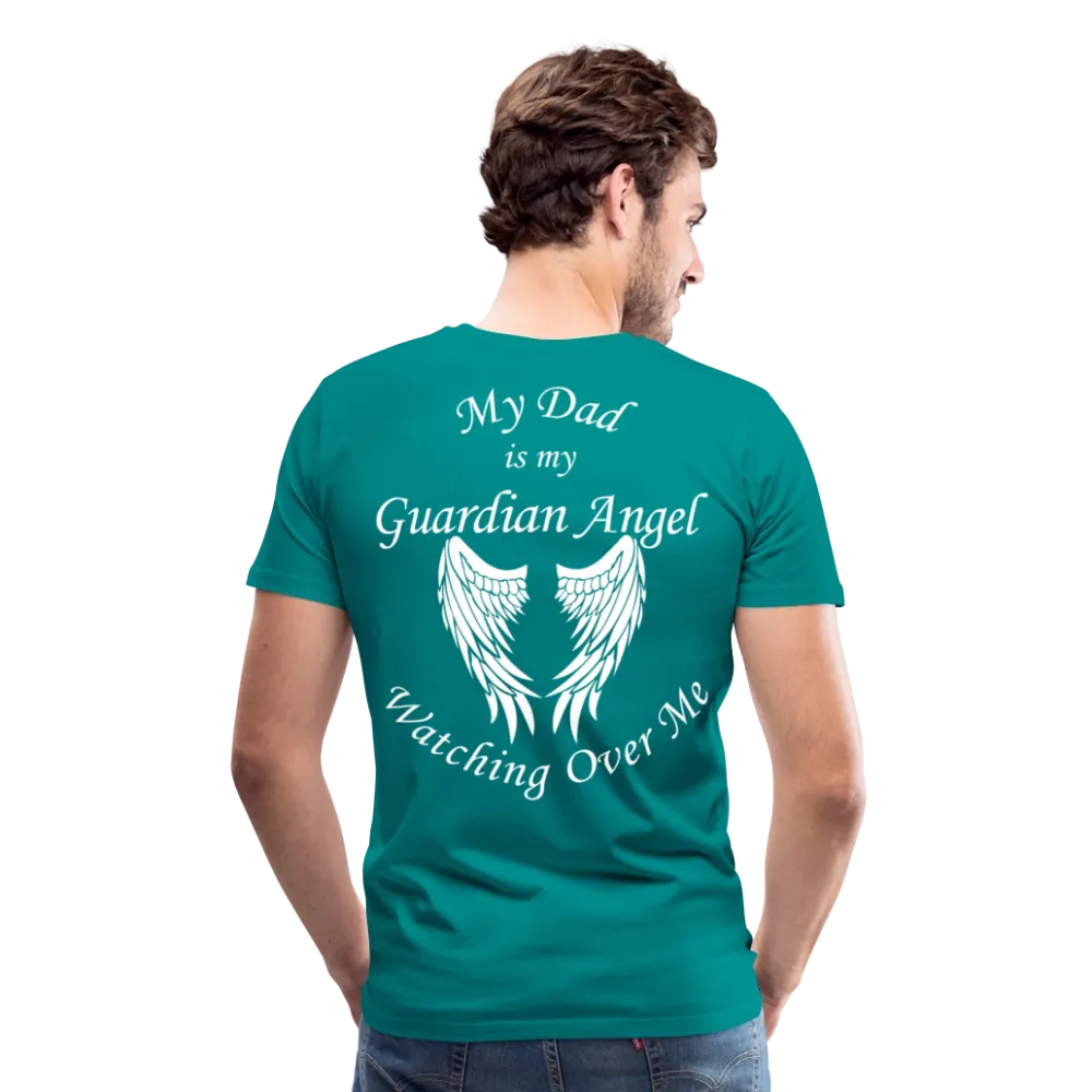 Dad Guardian Angel Men's Premium T-Shirt (CK3549)