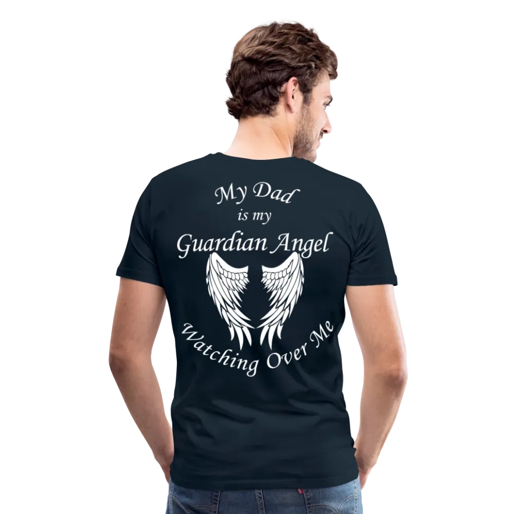 Dad Guardian Angel Men's Premium T-Shirt (CK3549)
